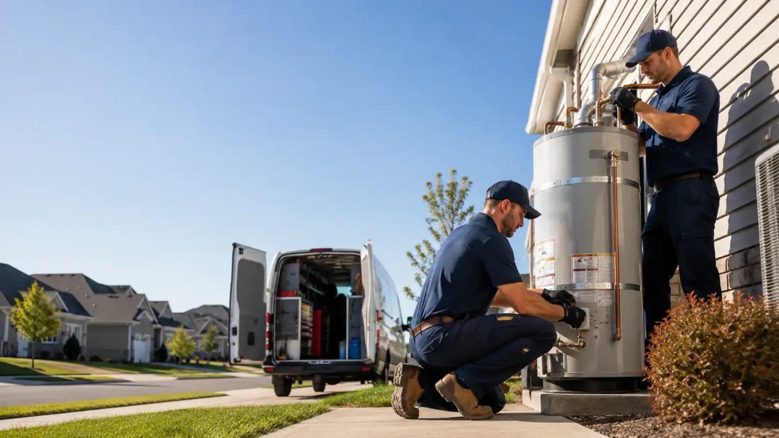 Water Heater Installation in Hesston, KS
